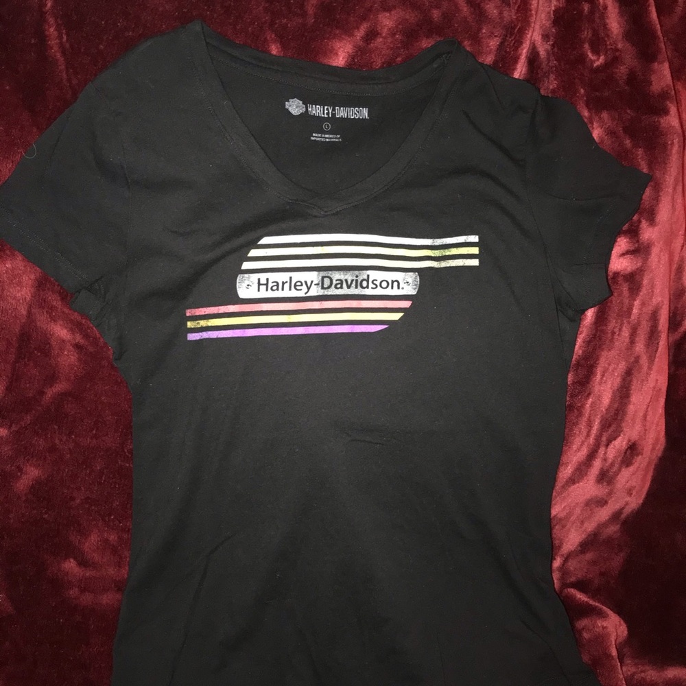 Ladies Harley-Davidson V-Neck Shirt